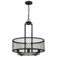 Quoizel Lighting BEO2821 Farmhouse Benton 4-Light Pendant