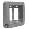 Intermatic WP7200G Low-Profile Extra-Duty Plastic In-Use Weatherproof Cover, Double-Gang, Vrt, Gray Intermatic WP7200G Low-Profile Extra-Duty Plastic In-Use Weatherproof Cover, Double-Gang, Vrt, Gray