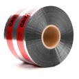 3M 7000133192 Scotch® Detectable Buried Barricade Tape 408, CAUTION BURIED ELECTRIC LINE BELOW, 6 in x 1000 ft, Red, 4 rolls/Case