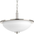 Progress Lighting P3424-09 Replay Collection Two-light 14-3/4" Semi-Flush