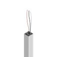 Wiremold 25DTP-415WH 25DTP Series Steel Tele-Power Pole
