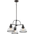 Quoizel Lighting GRTS5103 Transitional Grant 3-Light Chandelier