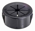 Topaz Lighting UB875 Black-6/6 Nylon Universal Bushings .875 Mounting Hole Diameter