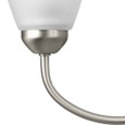 Progress Lighting P4441-09 Five-light Brushed Nickel Chandelier