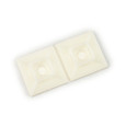3M 7010400621 3M™ Cable Tie Mounting Bases CTB1X1NTA-C