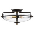 Quoizel QZL-GFC1617 Transitional Flush mount 17"d