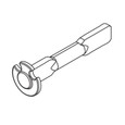 Schlage Commercial 47270197 Cylinders Tailpiece Only for ALX Series Conventionl Cylinders