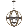 Quoizel Lighting FSN3525 Transitional Fusion 6-Light Outdoor Pendant