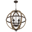 Quoizel Lighting FSN3525 Transitional Fusion 6-Light Outdoor Pendant