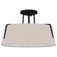 Quoizel  Transitional Semi flush 3 lights QZL-LOA1716