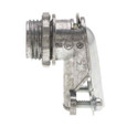 Bridgeport Fittings 801-DC2 90-Degree Connector 3/8", Die Cast Zinc