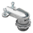 Bridgeport Fittings 801-DC2 90-Degree Connector 3/8", Die Cast Zinc
