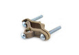 Bridgeport Fittings 1307-B Ground Clamp, 1/2" to 1", Brass Screw with Protective Armor Bridgeport Fittings 1307-B Ground Clamp, 1/2" to 1", Brass Screw with Protective Armor