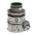 Bridgeport Fittings 407-DCI2 Insulated Squeeze Connector 1/2", Die Cast Zinc Bridgeport Fittings 407-DCI2 Insulated Squeeze Connector 1/2", Die Cast Zinc