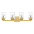 Quoizel Lighting ABR8628 Transitional Abner 4-Light Bath Lighting