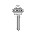 Schlage 35-157-1001-CP Classic Primus Standard Bow, Embossed Both Sides, Sequence #1001