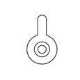 Schlage Commercial B520-296 Mortise Cylinder IC Cam, Yale 2160, Arrow 004, Sargent 13-0660, All Functions Except 16 Inside and 50 Outside