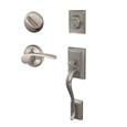 Schlage Residential F60 - Addison Sectional Single Cylinder Keyed Entry Handleset with Merano Lever