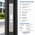 Adams Rite 24-0016 4530 Deadlatch Flat Faceplate