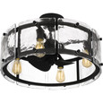 Quoizel Lighting FTS3124 Transitional Fortress 4-Light Fandelier