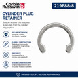 Corbin Russwin 219F88-8 Cylinder Plug Retainer