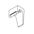 Corbin Russwin 392F24 ED7000 Vertical Rod Top Strike, Hold Back