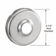Corbin Russwin 398F72 CK4200 Series 3-1/2 Inch D Large Round Rose