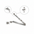 Norton Rixson 7701-5 Parallel Arm Assembly with 1618 Soffit Plate Non-Hold Open Door Closer Component