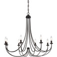 Quoizel Lighting MRN5008 Transitional Mirren 8-Light Chandelier