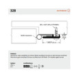 Zero International 24" x 60" Head and Jamb Gasketing