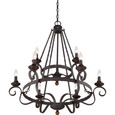 Quoizel  Traditional Chandelier 9 light QZL-NBE5009