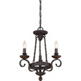 Quoizel QZL-NBE5303 Traditional Chandelier 3 light