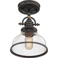 Quoizel Lighting GRTS1508 Transitional Grant 1-Light Mini Pendant