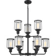 Quoizel  Transitional Chandelier 9 light QZL-LUD5028