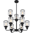 Quoizel  Transitional Chandelier 9 light QZL-LUD5028