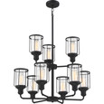 Quoizel  Transitional Chandelier 9 light QZL-LUD5028