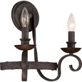 Quoizel Lighting NBE8702 Traditional Noble 2-Light Wall Sconce