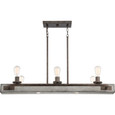 Quoizel Lighting MVL642 Transitional Melville 6-Light LED Linear Chandelier
