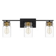 Quoizel Lighting KEE8624 Transitional Kessey 3-Light Bath Lighting