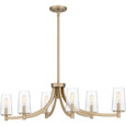Quoizel QZL-MIC638 Modern Linear chandelier 6 lights