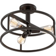 Quoizel  Transitional Semi flush 3 lights QZL-NHR1715