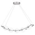 Quoizel  Contemporary Linear chandelier led light brushed nick QZL-PCENZ138