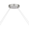 Quoizel  Contemporary Linear chandelier led light brushed nick QZL-PCENZ138