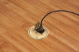 Arlington Industries DROP IN Floor Box Kit with Low Profile Steel Bracket and Brass Cover with Flip Lid Arlington Industries DROP IN Floor Box Kit with Low Profile Steel Bracket and Brass Cover with Flip Lid