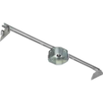 Arlington Industries Steel Fixture Box Kit for Suspended Ceilings with Adjustable Mounting Bar - 50lb Load Rating