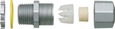 Arlington Industries Low Profile Underground Feeder Connector - Zinc Die-Cast