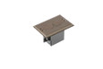 Arlington Industries 20.0 cubic inch UL Listed Floor Box Kit with Gasketed Cover and Flip Lids for Existing Floors