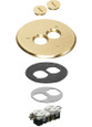 Arlington Industries FLB Floor Box Cover Kits - 6" Round Cover Kits