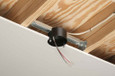 Arlington Industries Steel Adjustable Bracket with Plastic Box for Fan and Fixture Mounting - 2 Hour Fire Rated