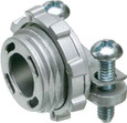 Arlington Industries Zinc Die-Cast 1-1/2" Knockout Cable Connector with Round End Stop
